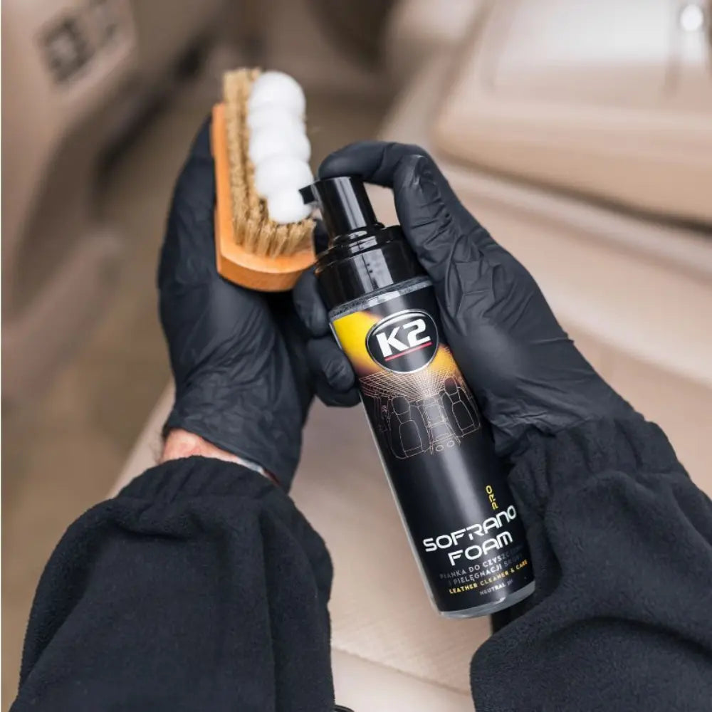 K2 PRO - Sofrano Pro Foam - Sanfte Lederreinigung mit Schaum 200ml _2