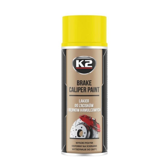 K2 - Brake Caliper Yellow - Bremssattellack Gelb 400ml