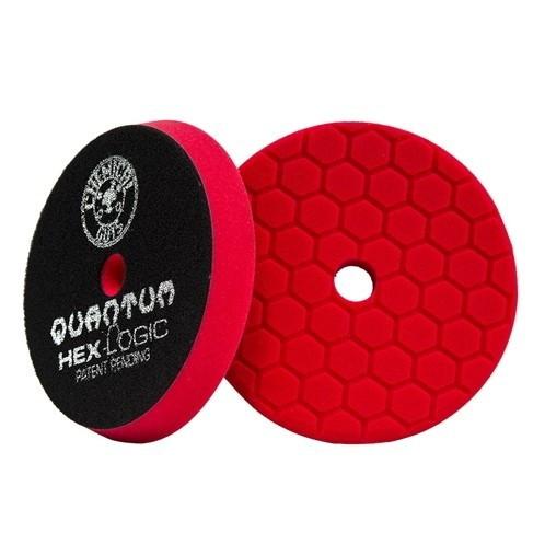 Chemical Guys - HEX LOGIC QUANTUM ULTRA LIGHT FINISHING PAD RED 5,5 INCH - 140mm