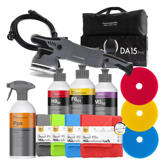 Koch Chemie - Polierset mit Exzenter Poliermaschine DA15 Pro - V1