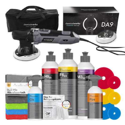 Koch Chemie - Polierset mit Exzenter Poliermaschine DA9 - V2