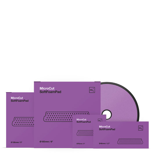 Koch Chemie - Micro Cut SOFT Foam Pad - mittlerer Polierschwamm - 126mm