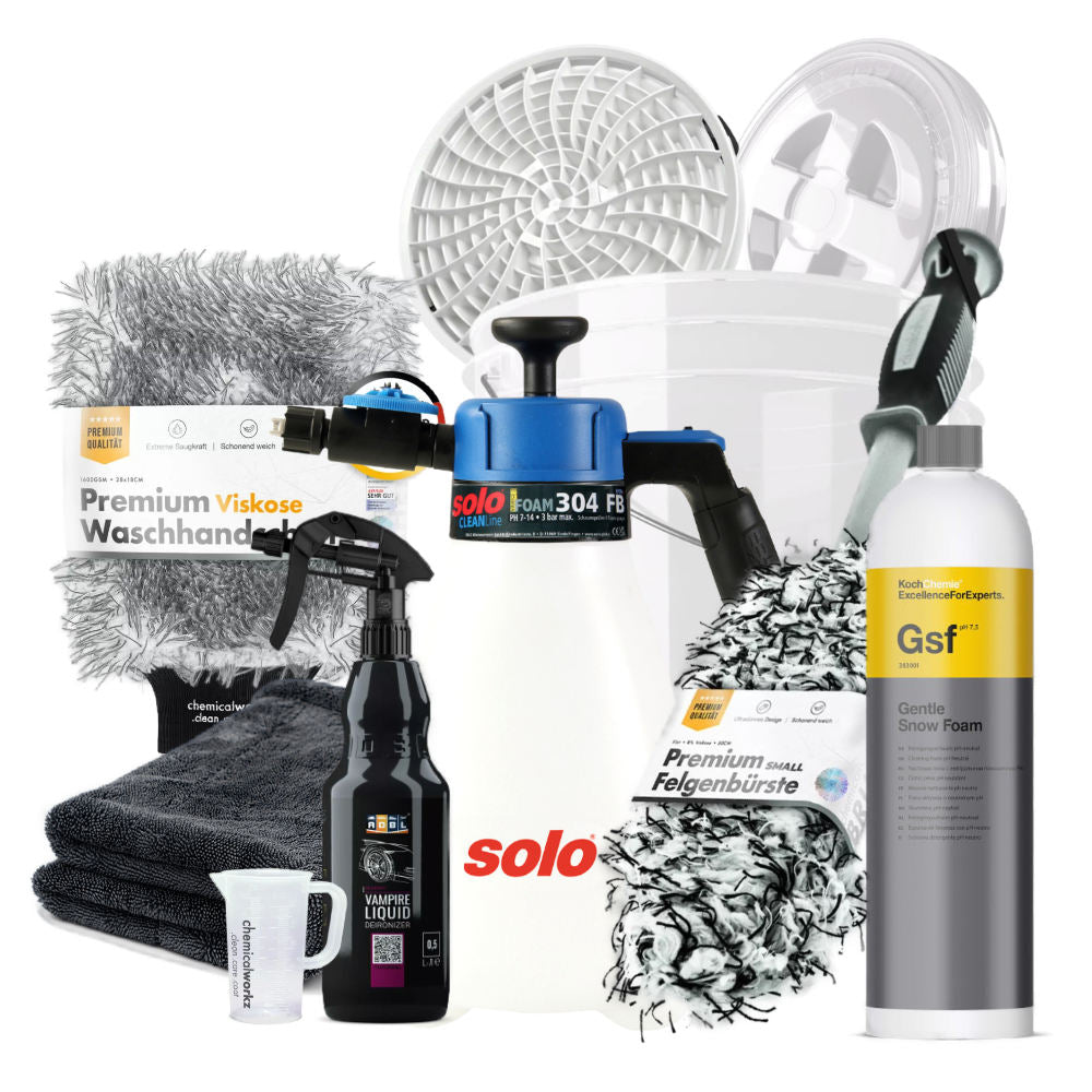 Autowasch Set - Weiß
