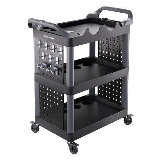 ChemicalWorkz - Premium Detailing Trolley Black - Werkstattwagen