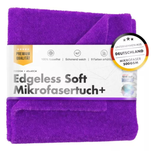 ChemicalWorkz - Edgeless Soft Touch Premium Towel purple - Poliertuch violett 40x40cm 500GSM