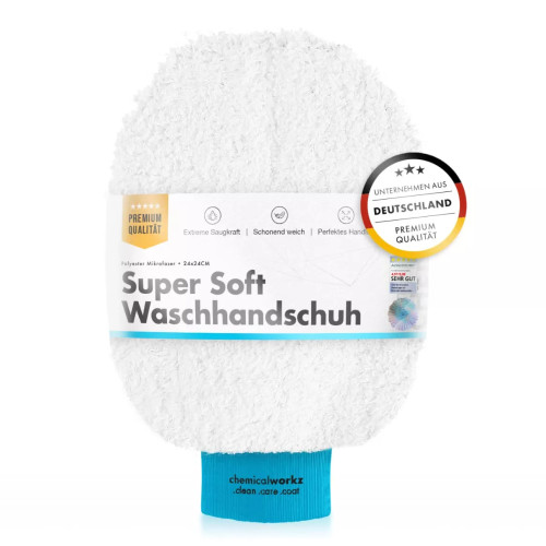 ChemicalWorkz - Wash Mitt - Waschhandschuh superweich türkis 23x17cm