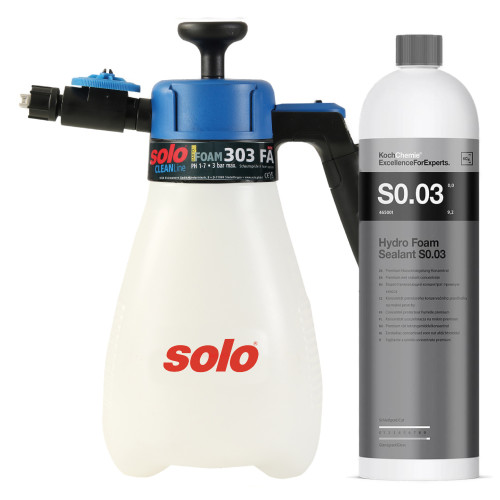 SOLO Vario Foam 303FA + Koch Chemie Hydro Foam S0.03