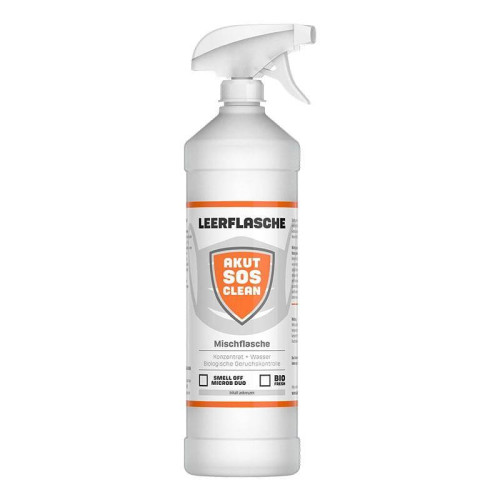 Akut SOS Clean - Leerflasche für Smell Off Microb Duo - 500ml