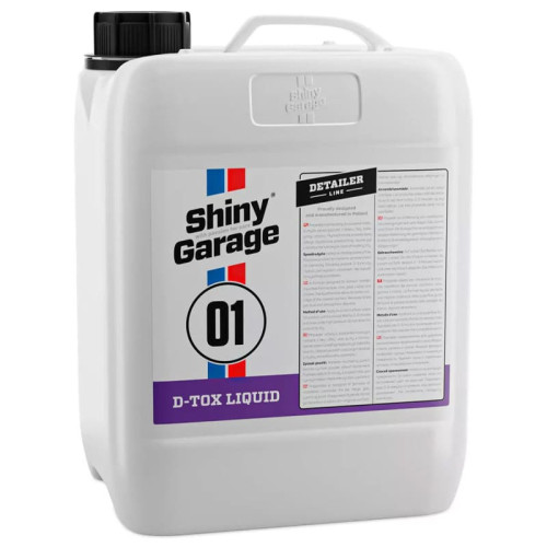 Shiny Garage - D-Tox Liquid Iron & Fallout Remover - Flugrostentferner 5L