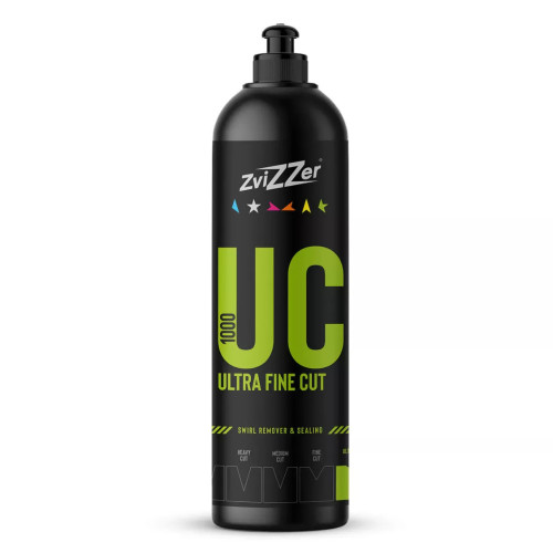 ZviZZer - UC 1000 Ultra Fine Cut Swirls Remover and Sealing - Hochglanz-Antihologramm Politur 750ml