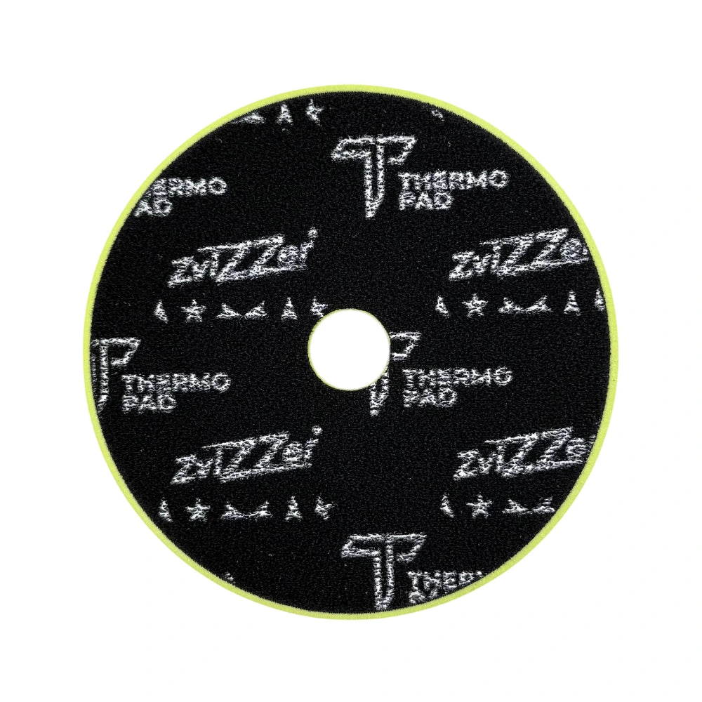 ZviZZer - Thermo Trapez Fine Cut Pad yellow - Hochglanz-Pad gelb 125mm_4
