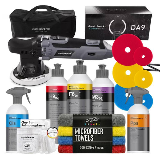 Koch Chemie - Polierset mit Exzenter Poliermaschine DA9 - V2