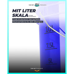 ChemicalWorkz - Performance Buckets clear blue 3,5GAL - Wascheimer blau 13L_3