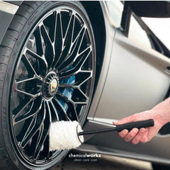 ChemicalWorkz - Wheel Brush Cover Standard White - Mikrofaser Wechselbezug_3