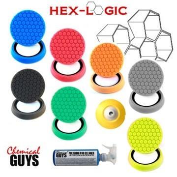 Chemical Guys - HEX LOGIC WHITE POLISHING PAD 6,5 INCH - 165mm_3