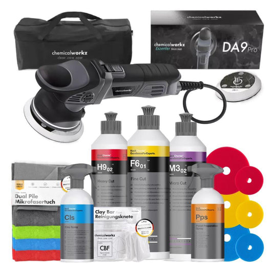Koch Chemie - Polierset mit Exzenter Poliermaschine DA9 Pro - V2