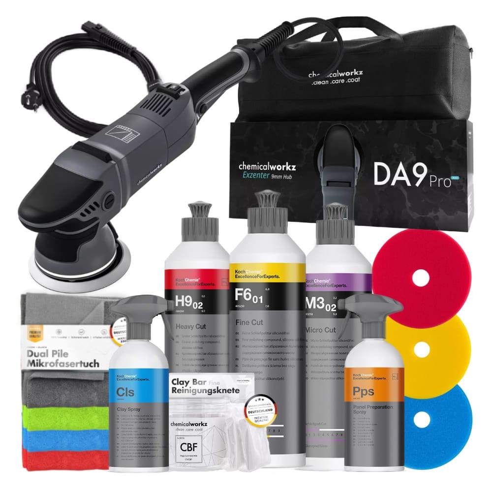 Koch Chemie - Polierset mit Exzenter Poliermaschine DA9 Pro Max - V2