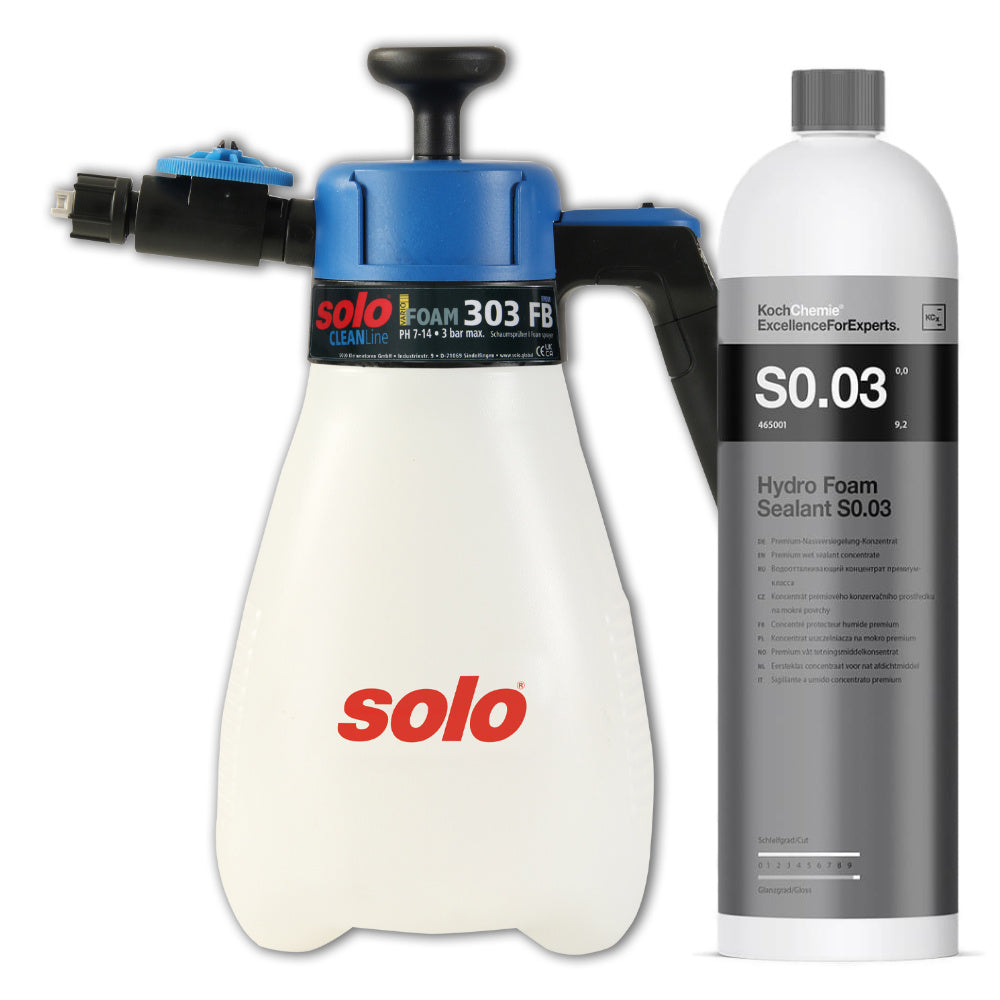 SOLO Vario Foam 303FB + Koch Chemie Hydro Foam S0.03