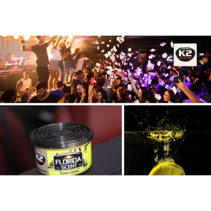 K2 - Florida Scent Funky Lemon - Lufterfrischer Zitrone_3
