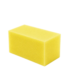 Ledermax - Leder - Reinigungsschwamm gelb klein 8x4x4cm