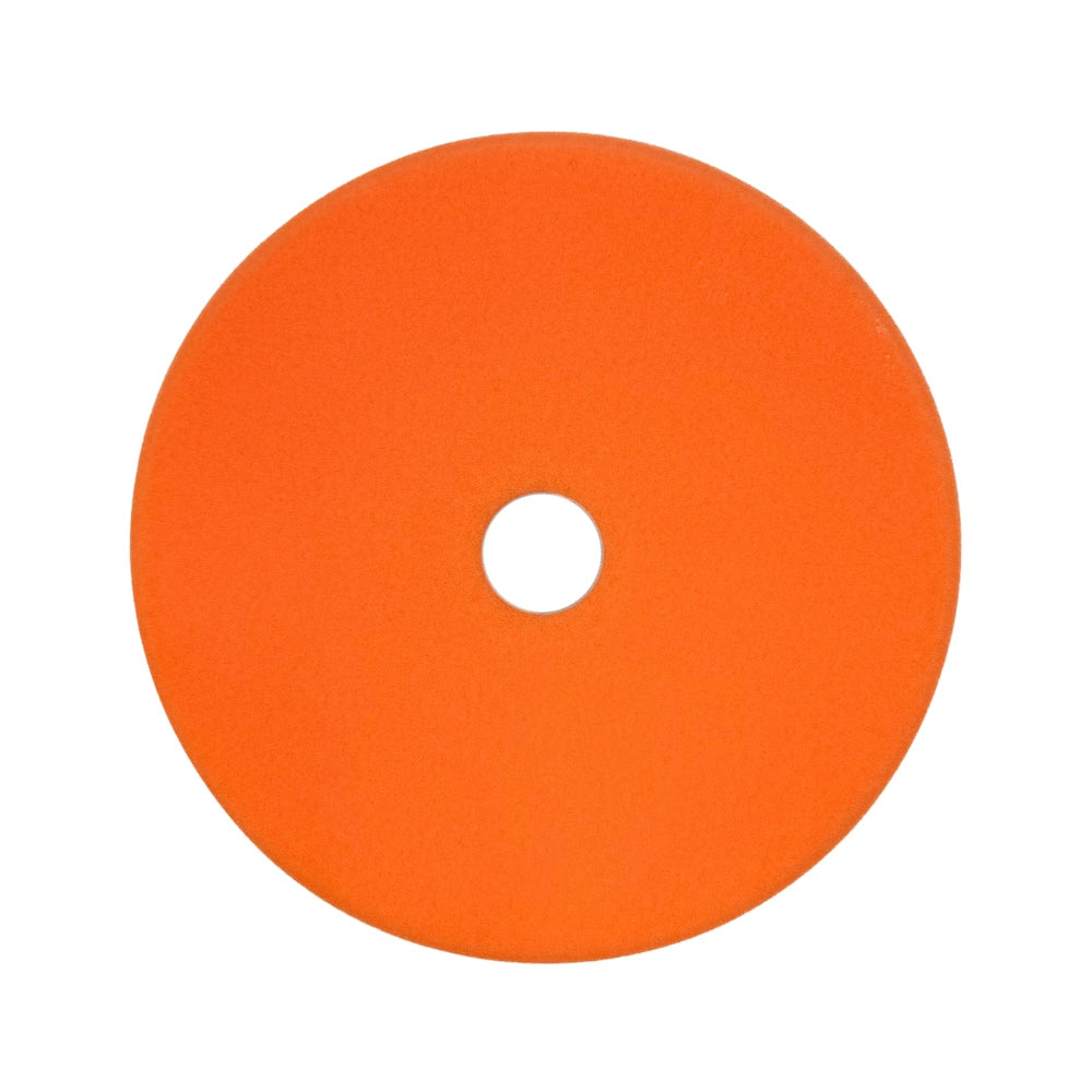 ZviZZer - Thermo Trapez Medium Cut Pad orange - One-Step-Pad orange 125mm_3