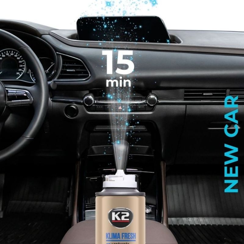 K2 - Klima Fresh New Car - Klimareiniger und Desinfektion Neuwagenduft 150ml_5