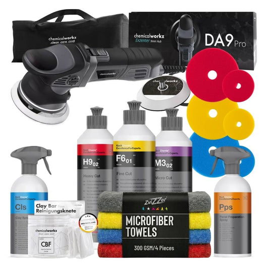 Koch Chemie - Polierset mit Exzenter Poliermaschine DA9 Pro - V2