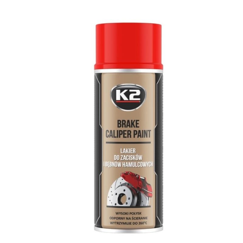 K2 - Brake Caliper Red - Bremssattellack Rot 400ml