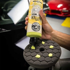 Chemical Guys - HEX LOGIC QUANTUM FINISHING PAD BLACK 5,5 INCH - 140mm_4