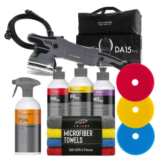 Koch Chemie - Polierset mit Exzenter Poliermaschine DA15 Pro - V1