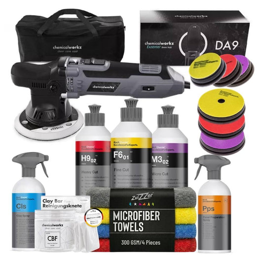 Koch Chemie - Polierset mit Exzenter Poliermaschine DA9 - V4