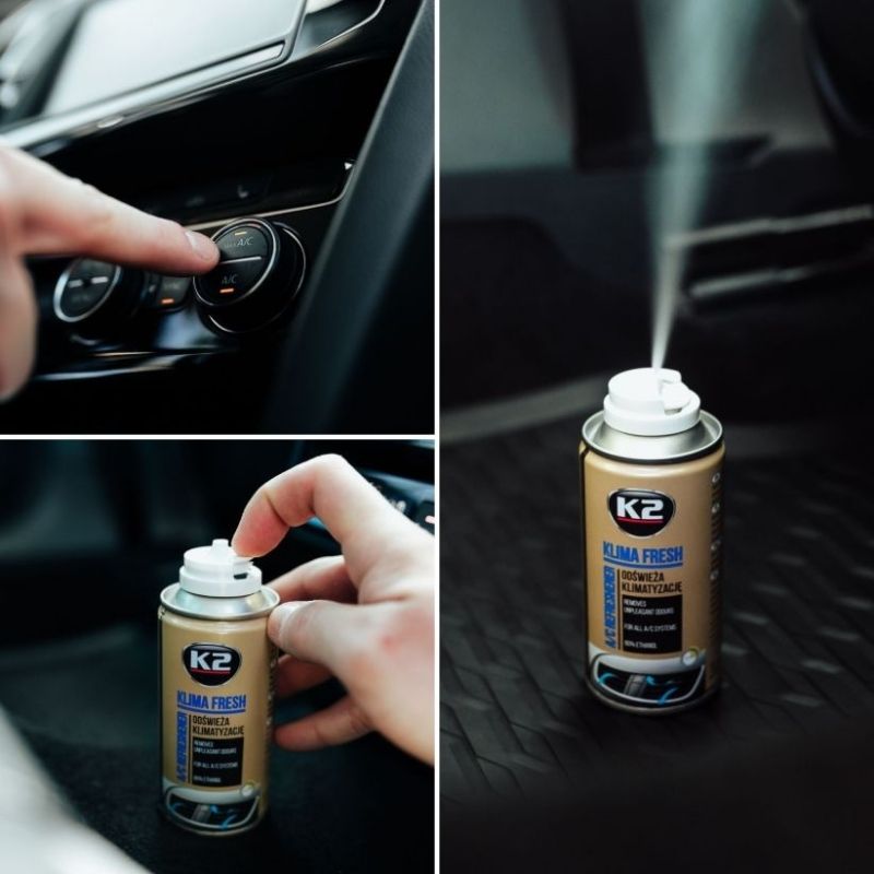 K2 - Klima Fresh Lemon - Klimareiniger und Desinfektion Zitronenduft 150ml_3